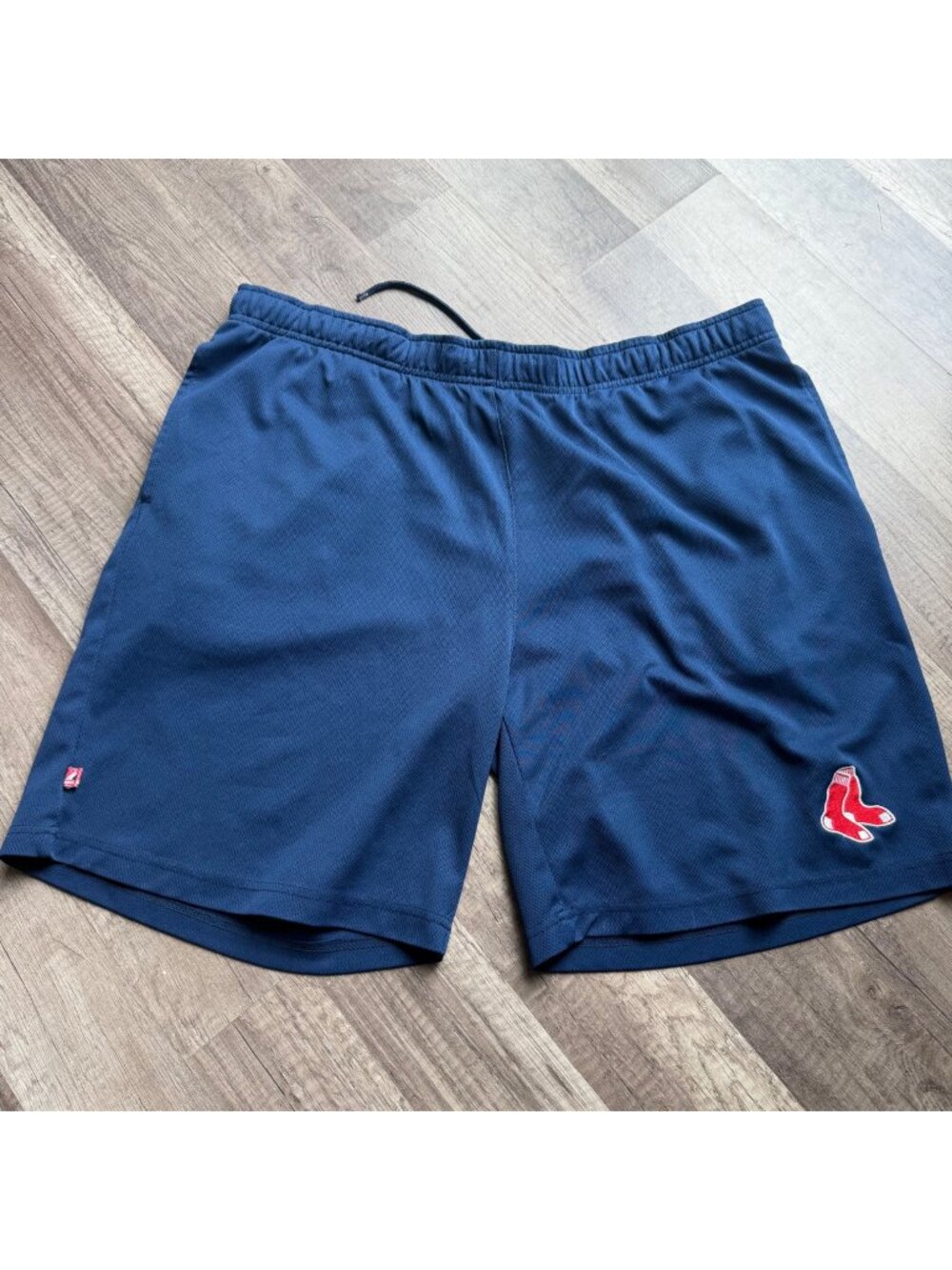 Boston Red Sox Majestic Navy Blue Athletic Shorts